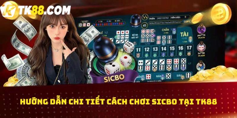 Hướng dẫn chi tiết Cách chơi Sicbo tại TK88