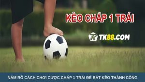 Nắm rõ cách chơi cược chấp 1 trái