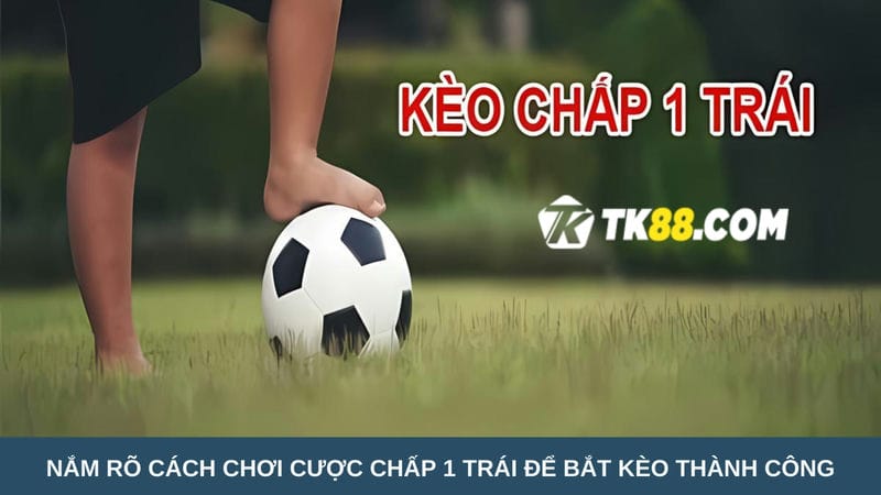 Nắm rõ cách chơi cược chấp 1 trái 