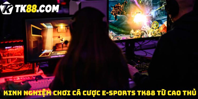 Kinh nghiệm chơi cá cược E-sports TK88 từ cao thủ