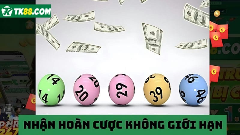 Hoàn trả tiền cược không giới hạn 